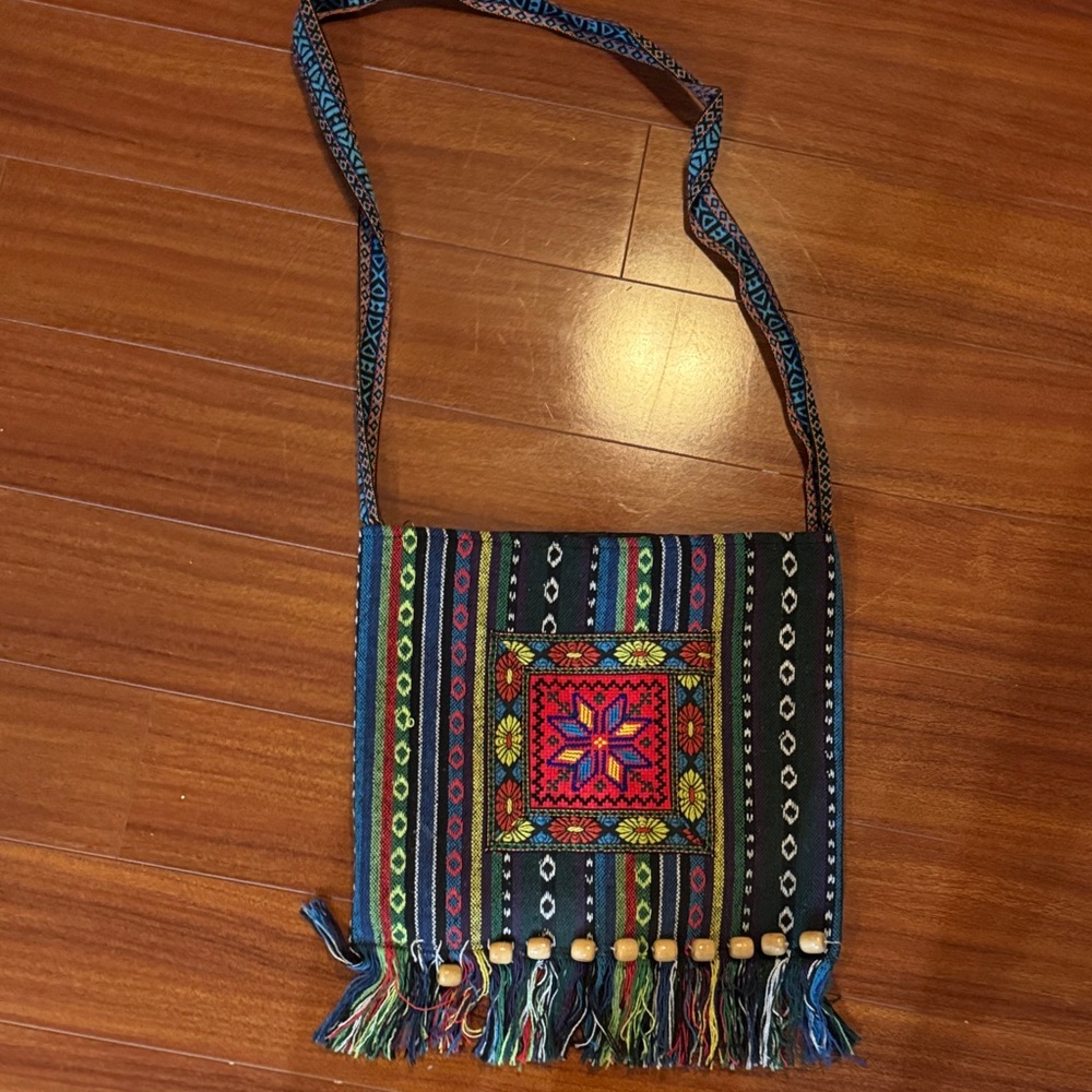 Bohemian Multicolor Crossbody Bag